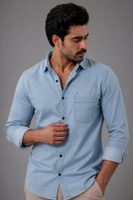 Luxury Denim Shirt